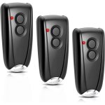 Enowelir tlcommande de porte de garage 433, 92 mhz pour ecostar rsc2433, rse2433, rsz1433, avec base ...