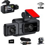 Enregistreur de conduite de voiture wifi, dvr embarqu, vision nocturne infrarouge haute dfinition 1080p ...