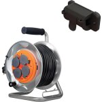 Enrouleur de chantier ip44 25m - 4 prises 16a - 3g2, 5mm� - zenitech
