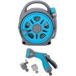 Enrouleur de tuyau d'arrosage, enrouleur de tuyau flexible et extensible, modes de pulvrisation polyvalents, ...