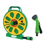 Enrouleur de tuyau, tuyau d'arrosage portable, tuyau plat en pvc, tuyau de jardin et de lavage de voiture ...