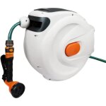 Jamais utilis]enrouleur de tuyau d'arrosage rtractable 1 / 2'' x 72ft enrouleur de tuyau d'arrosage ...