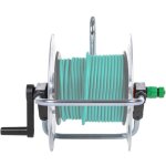 Enrouleur de tuyau mural pour tuyau de 50 m 1 / 2  ou 35 m 3 / 4  cfw77963