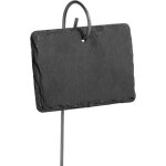 Ensemble de 10 tiquettes de plantes en ardoise et ardoise marqueurs de plantes de jardin tiquettes ...