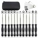 Ensemble de 12 outils de rglage de carburateur et tournevis de rglage pour moteur  2 temps, pour dbroussai ...