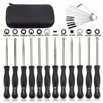 Ensemble de 12 outils de r�glage de carburateur et tournevis de r�glage pour moteur � 2 temps, pour d�broussai ...