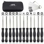 Ensemble de 12 outils de r�glage de carburateur et tournevis de r�glage pour moteur � 2 temps, pour d�broussai ...