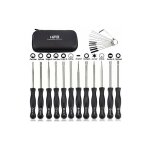Ensemble de 12 outils de rglage de carburateur et tournevis de rglage pour moteur  2 temps, pour dbroussai ...