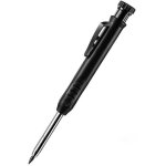 Ensemble de 2 crayons de charpentier mcaniques, une recharge noire + stylo noir, outil d'criture, marqueurs ...