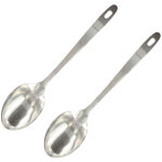 Ensemble de 2 cuill�res de service inox 31, 5 cm fackelmann oxford