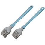 Ensemble de 2 pinceaux de cuisine et de ptisserie 25 cm en poils silicone zenker sweet sensation