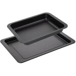 Ensemble de 2 plats de four rectangulaires 42 x 29 cm et 36 x 27 cm zenker special countries