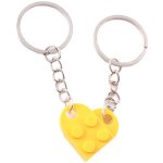 Ensemble de 2 porte - cl�s c?ur assortis pour couples, petits c?urs d�coratifs pour f�tes et saint - ...