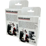 Ensemble de 2 sachets d�tartrants pour machines � caf� fackelmann petit d�jeuner
