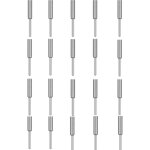 Ensemble de 20 affûteurs de chaîne de tronçonneuse et roues 4 mm, embouts émeri Ensemble de 20 affûteurs de chaîne de tronçonneuse et roues 4 mm, embouts émeri