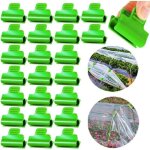 Ensemble de 24 anneaux de filet de jardin de 19 mm, colliers de serrage pour tubes pvc de 18 � 20 mm, ...