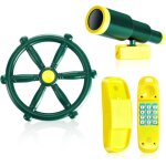 Ensemble de 3 accessoires pour aires de jeux pour enfants : balan�oires ext�rieures, �quipements de jeux, ...