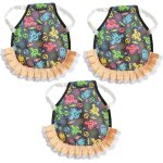 Ensemble de 3 pi�ces pour poules : tablier, veste, prot�ge - plumes, housse pour ailes.