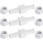 Ensemble de 3 raccords rotatifs pour tuyau d'arrosage d20 avec 6 embouts d15, compatibles avec les robots ...