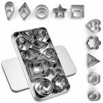 Ensemble de 30 mini emporte - pi�ces (avec bo�te), moules miniatures en acier inoxydable pour fruits ...