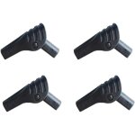 Ensemble de 4 connecteurs de tente pliables, accessoires de camping, connecteurs de poteau de tente portables ...