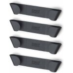 Ensemble de 4 porte - couvercles pour casseroles - gris Ensemble de 4 porte - couvercles pour casseroles - gris