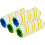 Ensemble de 4 rouleaux en microfibre pour brosses d'aspirateurs k�rcher fc3, fc3d, fc5 et fc7 rouleaux ...