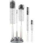 Ensemble de 5 brosses bouteille avec support de rangement, goupillon bouteille brosse biberon b�b� thermos ...