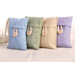 Ensemble de 5 sacs de charbon de bambou, absorbeur d'odeurs au charbon actif, d�sodorisant pour placards ...