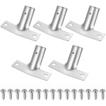 Ensemble de 5 supports pour manche de balai, support en m�tal pour manches de balai, support de balai ...