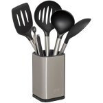 Five simply smart - ensemble de 5 ustensiles avec leur pot de rangement en inox