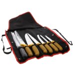 Ensemble 6 couteaux, 1 fusil, 1 sac convertible en tablier - pradel Ensemble 6 couteaux, 1 fusil, 1 sac convertible en tablier - pradel