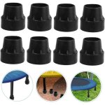 Ensemble de 8 pices de coussinets de pied de trampoline, accessoires, embouts de poteaux de trampoline ...