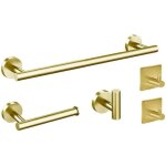 Ensemble d'accessoires de salle de bain dors brosss, porte - serviettes, porte - serviettes, crochet ...