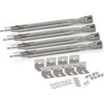 Ensemble de br�leurs universels en acier inoxydable 35 - 42 cm