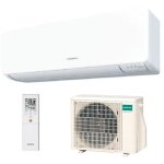 Ensemble climatisation reversible 2kw dc inverter complet (ui murale + ue) r32 fujitsu srie kmcc