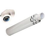 Ensemble de conduit de chemin�e onnline, pour chaudi�res turbo et � condensation, dn 80, universel