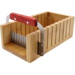 Ancient wisdom - ensemble de coupe - pain de savon en bois - coupeur ondul� et droit - vendu par 1