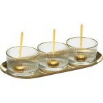 Ensemble de coupelles � servir � 9 cm