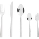Ensemble de couverts moderne en acier inoxydable 60 pi�ces couteau fourchette cuill�re � caf� soupe argent� ...