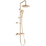 Ensemble de douche apparent mexen kx40 avec pommeau de douche et mitigeur thermostatique, or rose - 771504091 ... Ensemble de douche apparent mexen kx40 avec pommeau de douche et mitigeur thermostatique, or rose - 771504091 ...