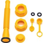 Ensemble de embouts de r�servoir d'essence jaunes, comprenant des bouchons d'a�ration pour r�servoirs ...