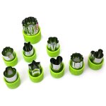 Ensemble d'emporte - pices pour biscuits, lgumes, fruits, formes, mini moules  biscuits, fruits et ...