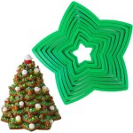 Ensemble d'emporte - pi�ces en forme d'arbre de no�l, emporte - pi�ces en forme d'�toile, d�corations ...