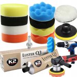 Ensemble �ponge tampons de polissage + p�te � polir pour le polissage de la peinture