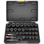 Ensemble d'extracteurs de boulons de mise � niveau, ensemble de 32 extracteurs de boulons � impact et ...