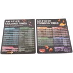 Ensemble de fiches magn�tiques pour friteuse, guide aimant� des temps de cuisson pour air fryer et four ...