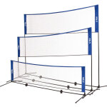 Ensemble de filets de badminton, de tennis et de volley - ball 3 en 1