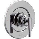 Ensemble de garniture de douche � poign�e unique moen ut2901bl gibson m - core 3 series, valve requise, ...