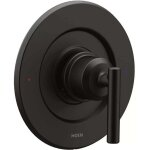 Ensemble de garniture de douche � poign�e unique moen ut2901bl gibson m - core 3 - series, valve requise, ...